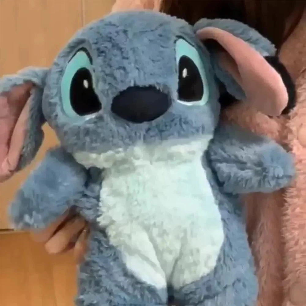 Disney Stitch Plush Hand Warm Bottle Hot Water Bottles Kawaii Soft Winter Portable Warm Hand Bag Anime Toys Christmas Gift