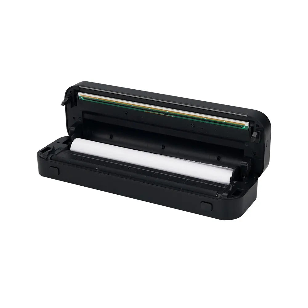 Portable thermal A4 printer, student homework printer, Bluetooth enabled mobile phone connection, wireless small office printer