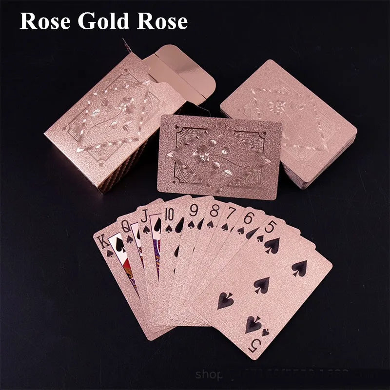 Multiple styles Color Playing Card Game Card Group Waterproof Poker Suit Magic Dmagic Package Board Game Gift Collection