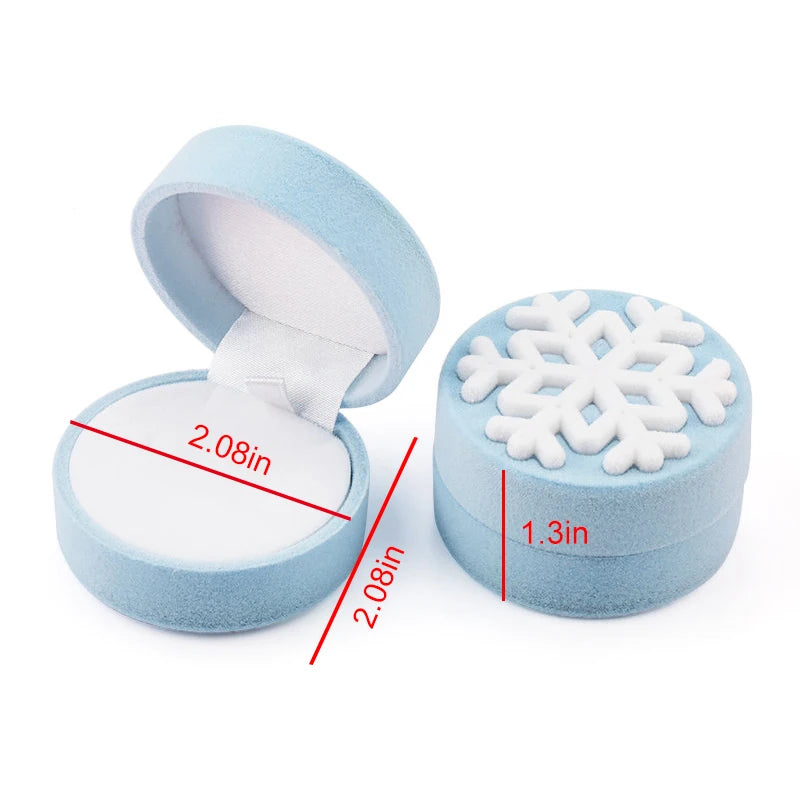 1 Piece Lovely Velvet Jewelry Box Container Wedding Ring Box for Earrings Necklace Bracelet Display Gift Box Holder 16 styles