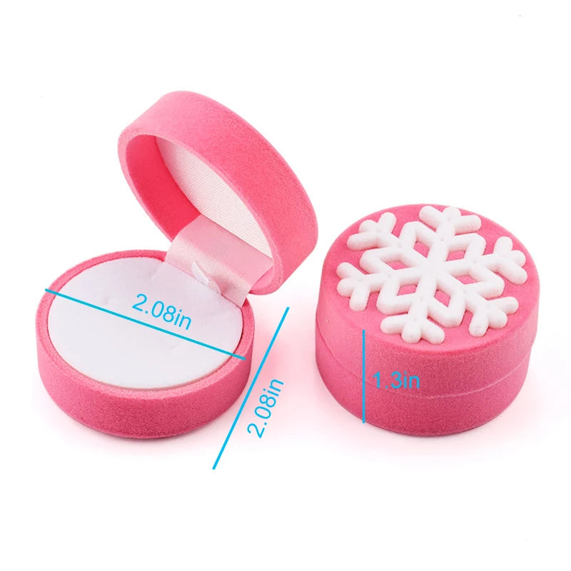 1 Piece Lovely Velvet Jewelry Box Container Wedding Ring Box for Earrings Necklace Bracelet Display Gift Box Holder 16 styles