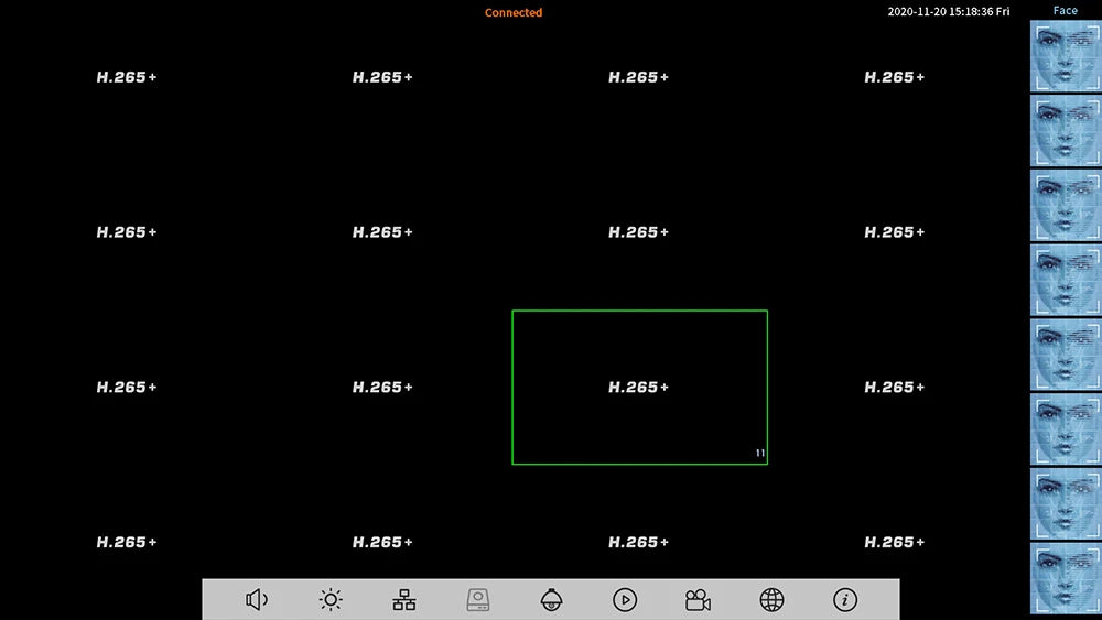 12MP 36CH H.265 NVR DVR Face Detection Security Video Recorder Email Alerts CCTV Support 2 HDD 14TB Port For IP Camer System