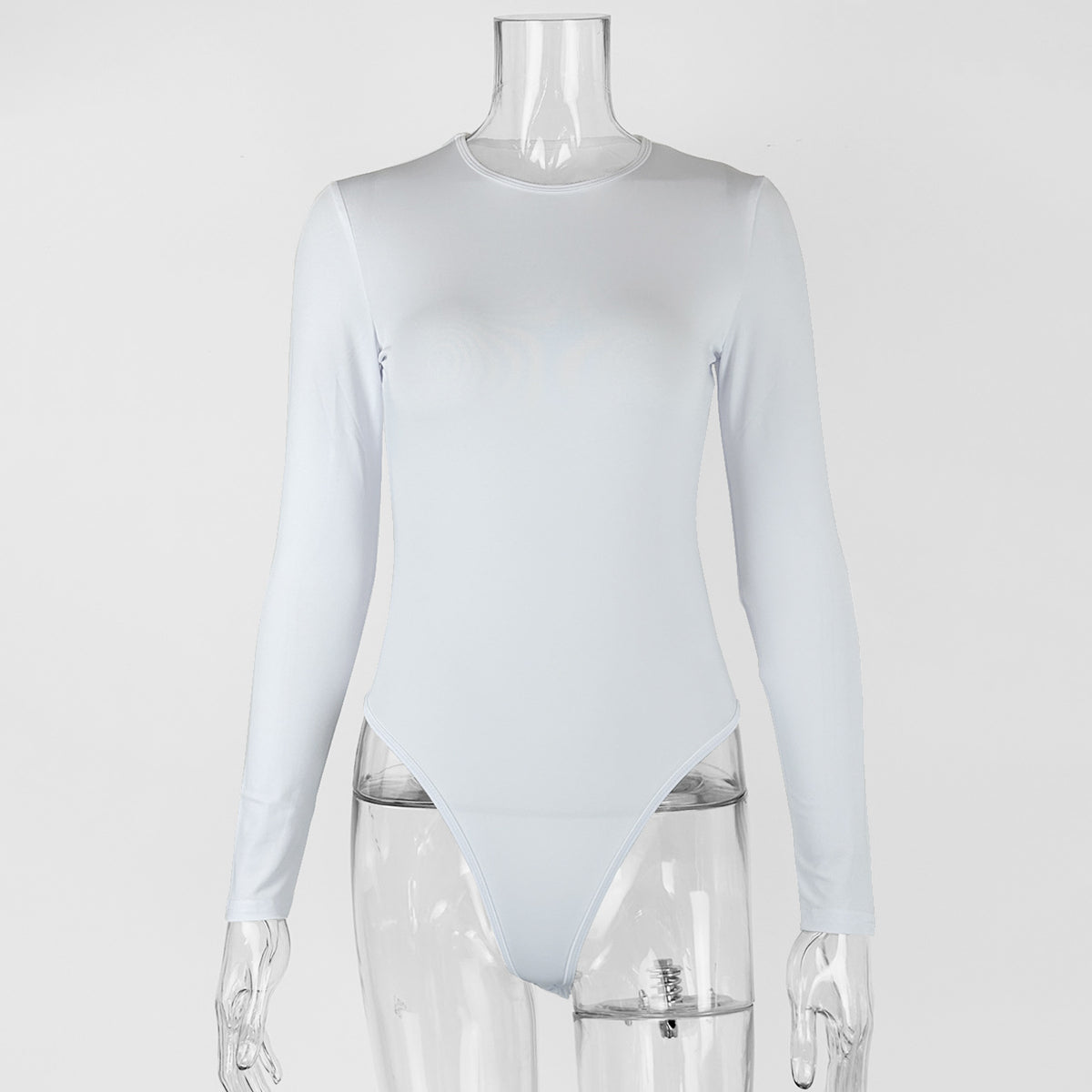 2025 Europe and the United States cross-border autumn and winter women's clothing Amazon casual base coat long sleeve tight jumpsuit bodysuit