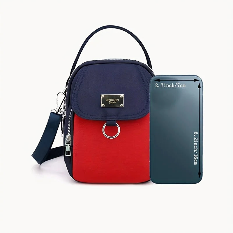 Unisex Crossbody Bag, Everyday Purse for Men Women Spacious Interior for Phone, Wallet, Keys, Casual Formal Use Crossbody Purse