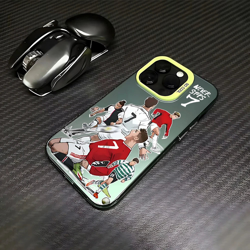 Football champion C-CR7S Phone Case for Oppo Reno14 Reno13 Reno12 Reno11 Reno10 Reno8 Reno7 Z F T Pro Plus 4 5G Matte Back Cover