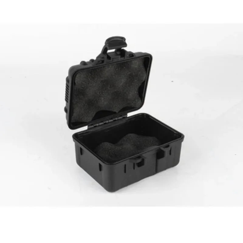 125x112x70mm PP Toolbox Small Storage Case Small Parts Toolbox Portable Watch Protective Moisture-proof Box Tool With Cotton