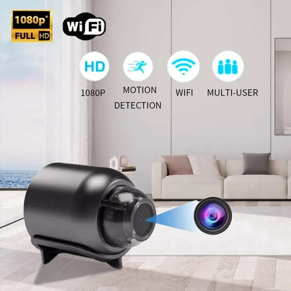 X5 Mini Camera HD1080P Compact Wireless WIFI Camera with Recording Function Suitable for Outdoor Camping at Home