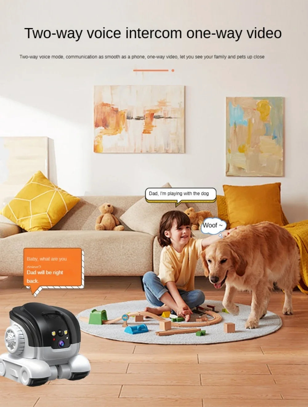 3MP HD WIFI Camera PTZ IP Security Protection Surveillance Camera Auto Tracking Baby Pets Monitor Smart Home Robot Cameras