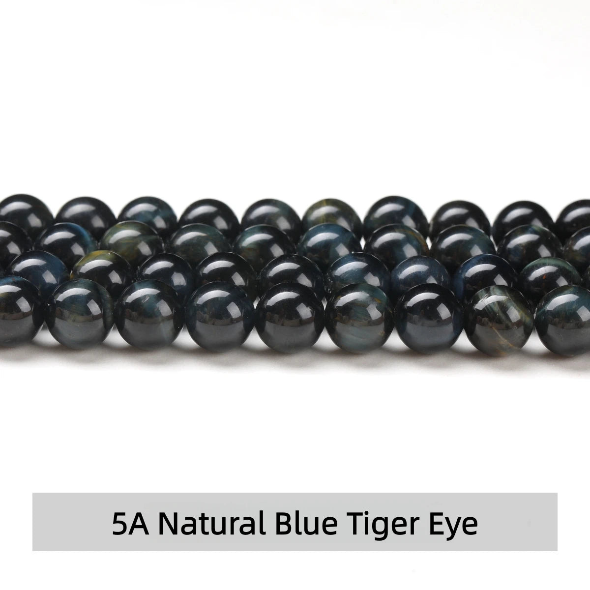 Natural Stone Yellow Red Blue Tiger's Eye Bead Round Loose Spacer Bead 4-12mm For Jewelry Making Diy Necklace Bracelet Accessoy