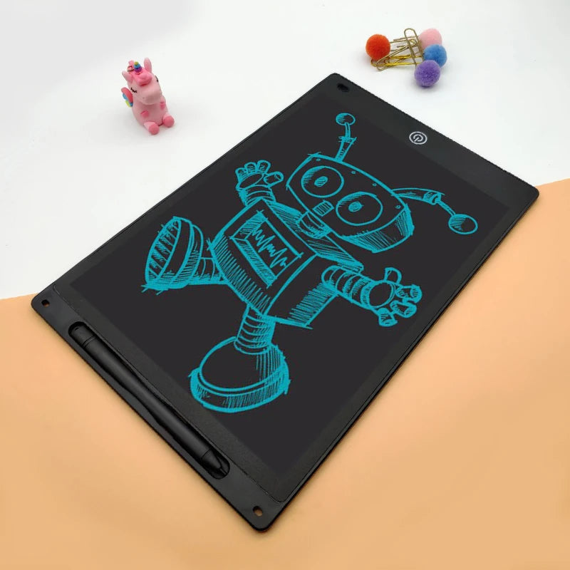 12 Inch Electronic Drawing Board(Brightness Increase By 20%), Writing Tablet For Kids, Colorful Screen Doodle Board