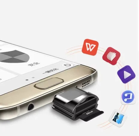 Type C To Micro-SD TF Adapter OTG Card Reader Mini Card Reader Smart Memory Card Reader For Phone Laptop