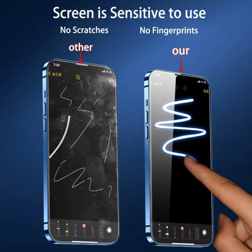 NNBILI 2-4Pcs 9D Screen Protector For iPhone 16 15 14 13 12 11 Pro Max Protective Glass For iPhone 16e Full Cover Tempered Glass