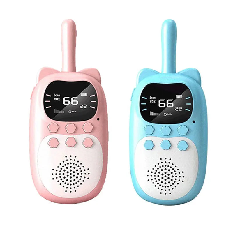 Kids Walkie Talkie Toy Student Wireless Parent-Child Outdoor Intercom with Long Battery Life Clear Communication Gift