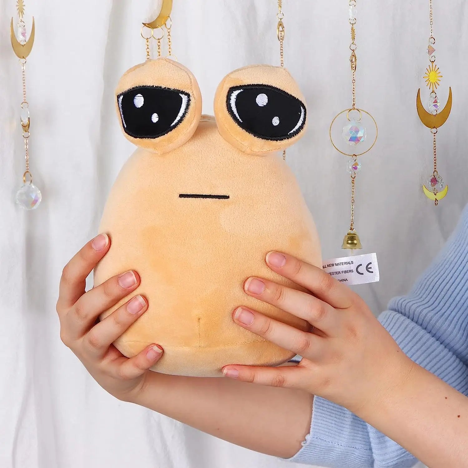 Clearance_22cm/8.6in Pou Plush Cartoon Alien Toy Kawaii Stuffed Animal Doll Hot Game Figure Gifts for Fans_Continuous updates