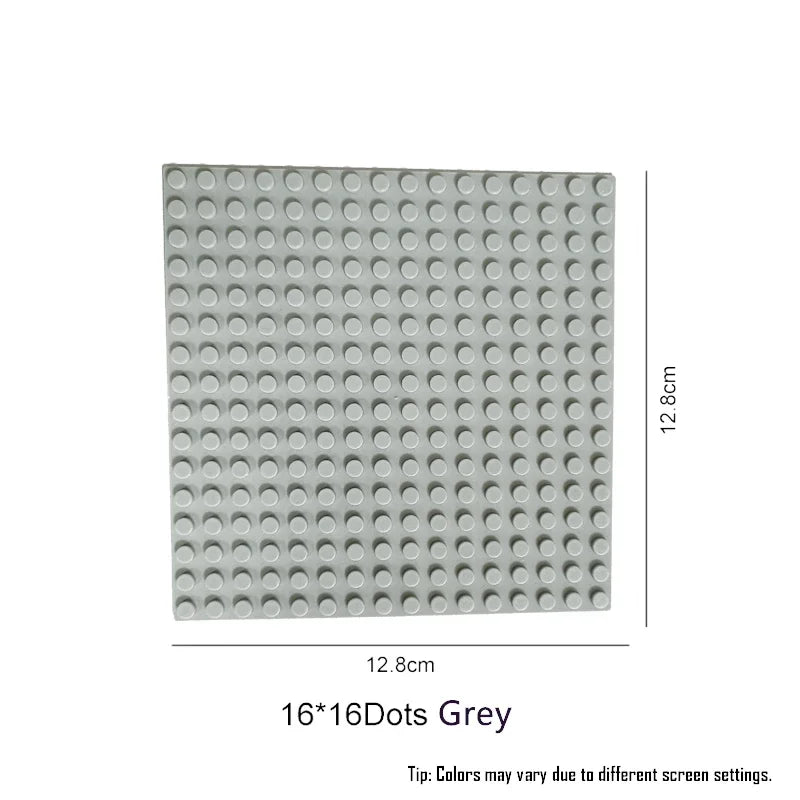 Classic Base Plates 32x32x16x16 Dots MOC DIY Plastic Bricks Baseplates City Dimensions Building Blocks Figures Construction Toys