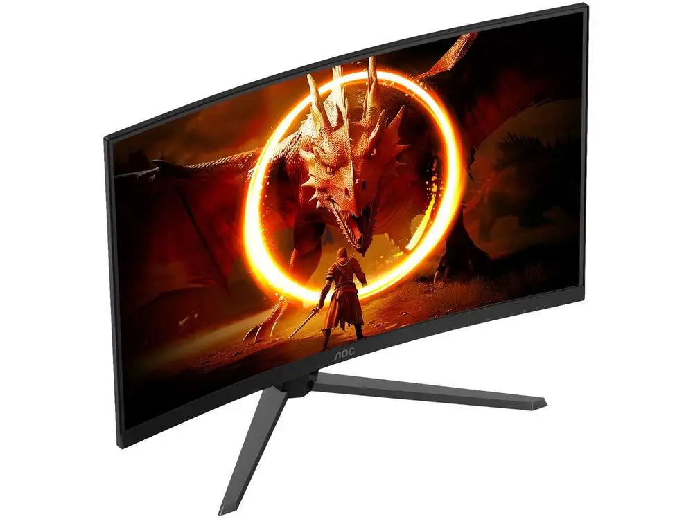 AOC Gaming Gamer Monitor 32 "QHD 180Hz VA 0,5Ms HDMI DisplayPort - Bivolt