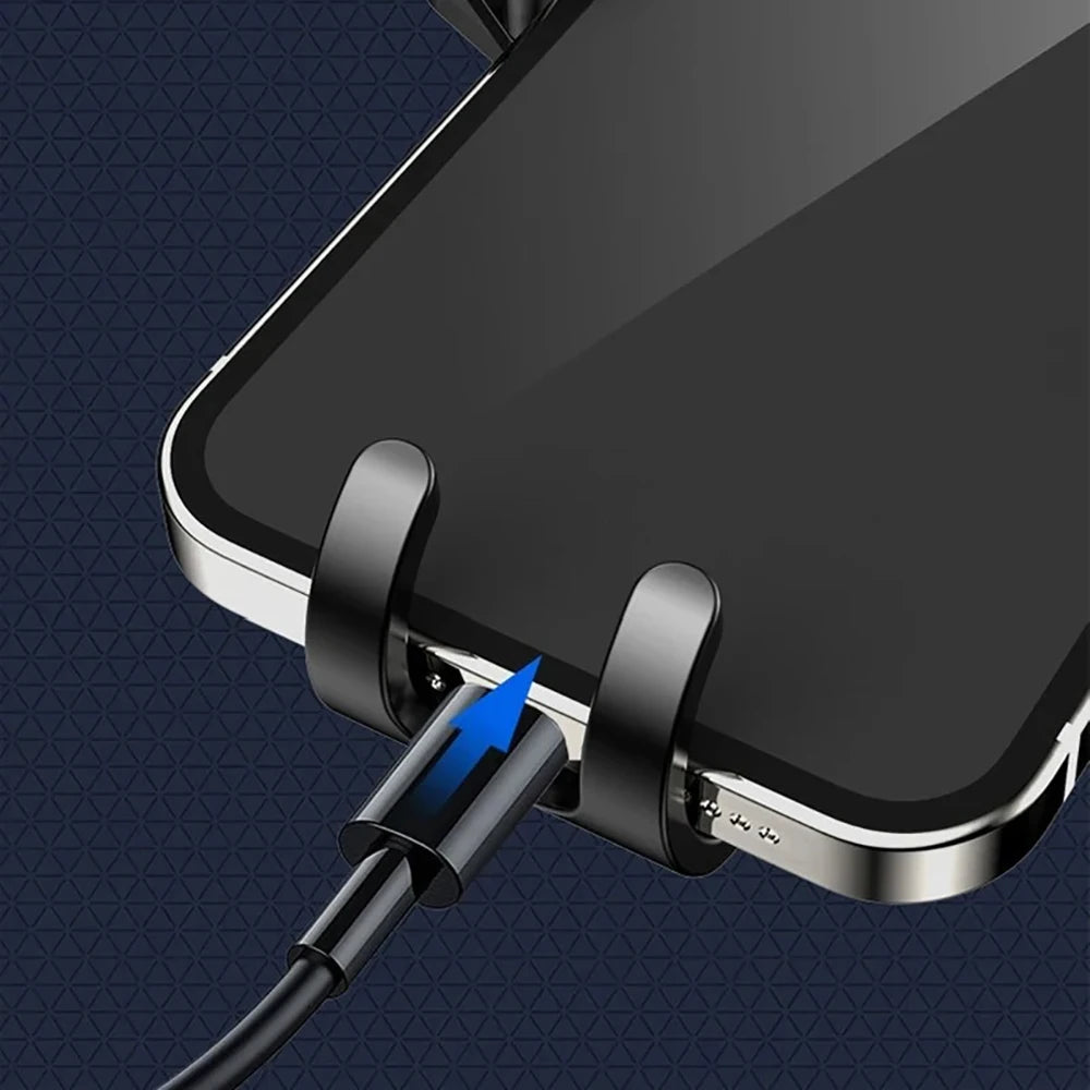 Universal Car Air Vent Phone Holder Gravity Clip Mount 360° Rotation Adjustable Bracket For iPhone Samsung Mobile Phones Stand