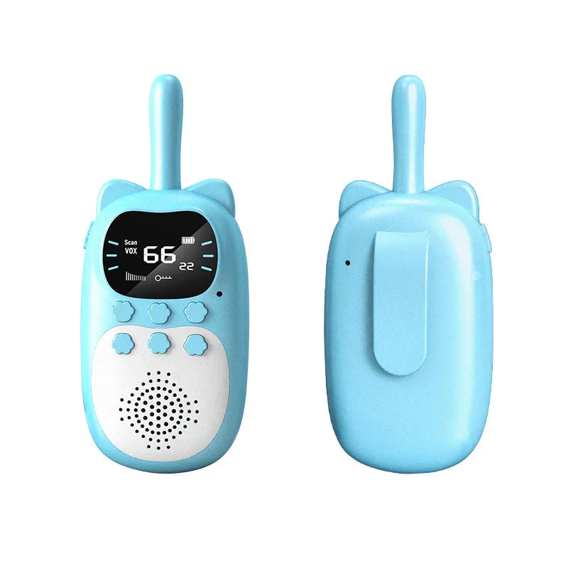 Kids Walkie Talkie Toy Student Wireless Parent-Child Outdoor Intercom with Long Battery Life Clear Communication Gift
