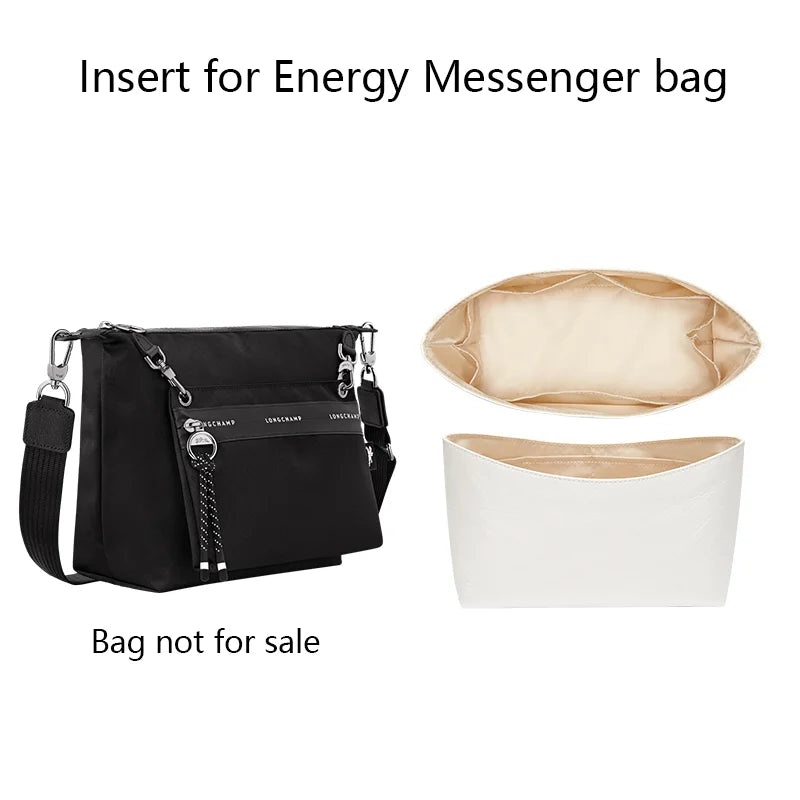 Bag Organizer Insert For Longchamp Energy Small Medium Mini Bag Dupont Paper Bag Support Bag Insert Inner Bag Bag Accessories