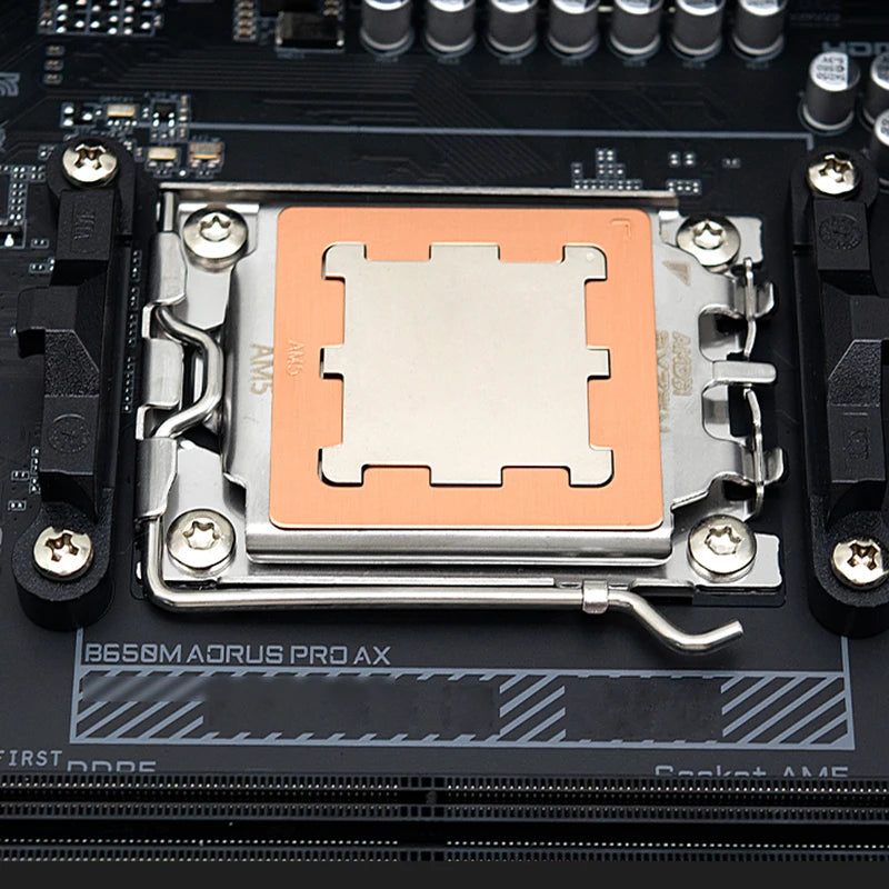 TEUCER AM5 CPU Armor Pure Copper Enhance Heat Dissipation Secure Frame Fill Protection Frame For AMD 7950X 7800X 7700X 7600X