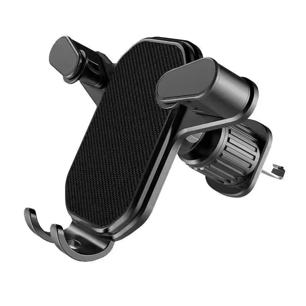 Universal Car Air Vent Phone Holder Gravity Clip Mount 360° Rotation Adjustable Bracket For iPhone Samsung Mobile Phones Stand