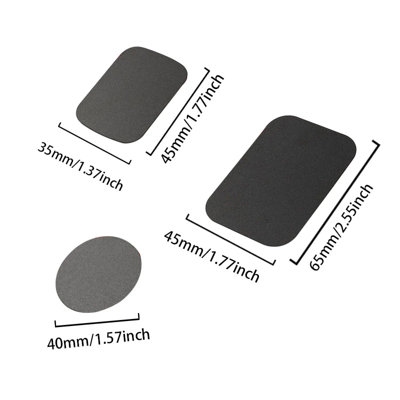 Universal Mobile Phone Metal Plates for Magsafe Cell Phone Holder Iron Sheet in Car Disk Mount Phone Sticker for Magnetic Stand