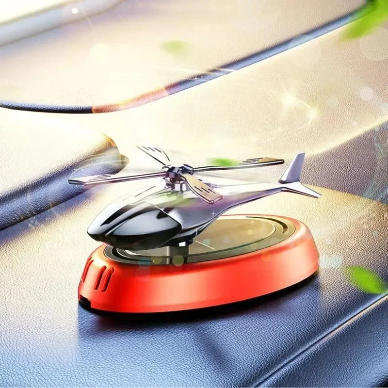 Solar Aircraft Car Decoration Ornaments Car Interior Accessories Desktop Ornament Gift For Woman, Man, Car Enthusiast