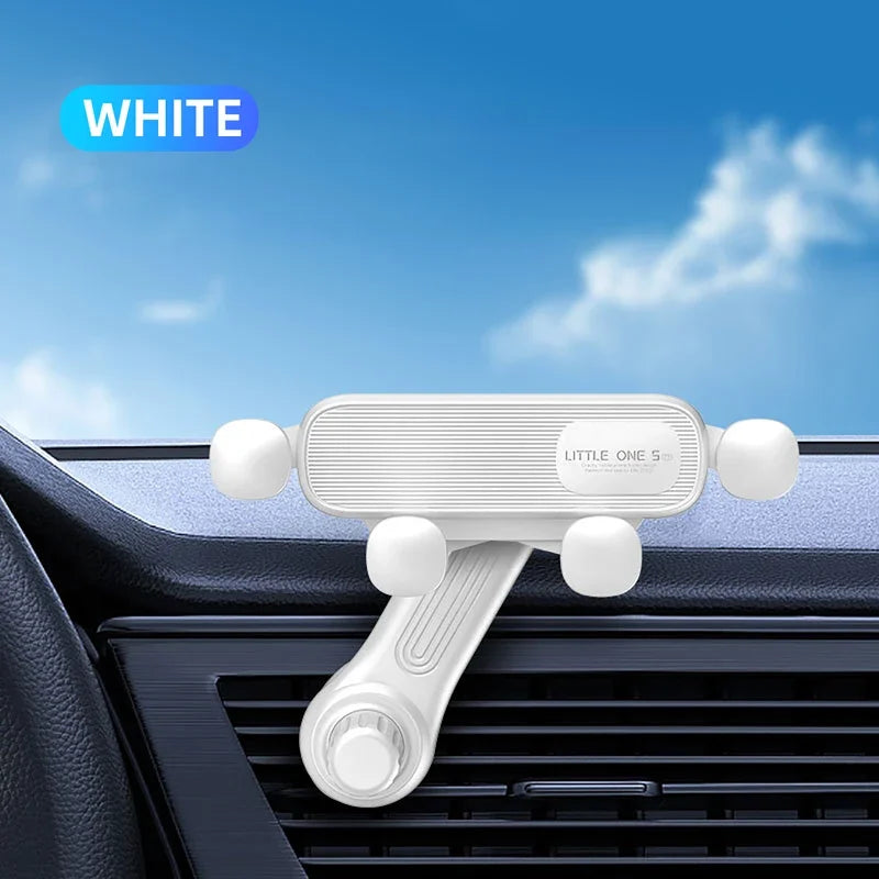 Car Phone Holder Air Vent Clip Mount Universal Mobile Stand for GPS Support Compatible with iPhone 13/12 pro Xiaomi Samsung