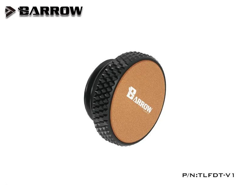 Barrow G1/4'' Plug Brass Sealing Lock Dragon Logo Special Edition Cooler Plug Computer Water Cooling Accessories Fitting