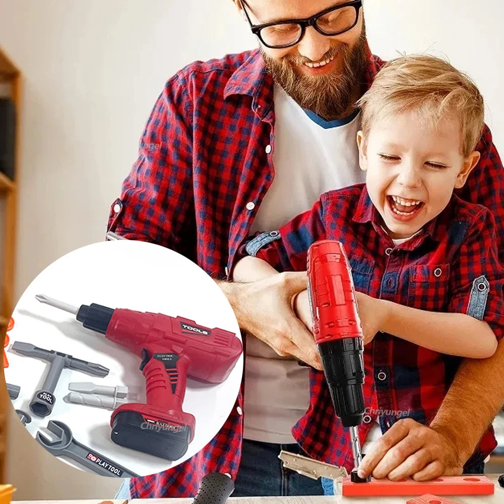 Kids Pretend Tools Kit 38/41/42 PCS Role Play Repair Construction Tool Kit Educational Learning Toys for ToddlersBoys Girls Gift