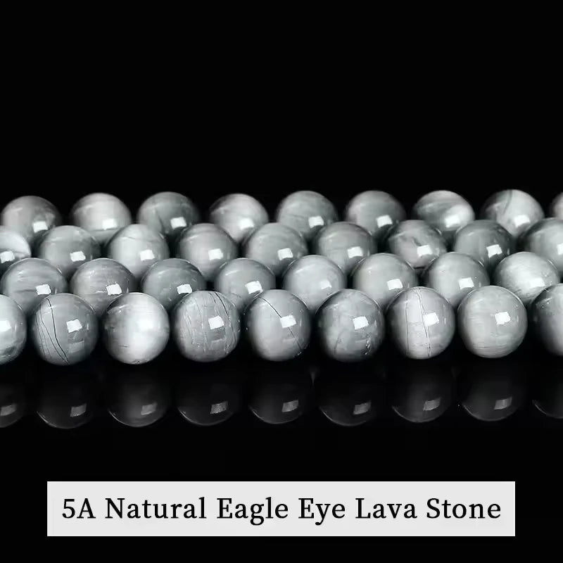 Natural Stone Yellow Red Blue Tiger's Eye Bead Round Loose Spacer Bead 4-12mm For Jewelry Making Diy Necklace Bracelet Accessoy