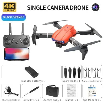 E99 K3 Pro HD 4K Drone with Dual Camera WiFi FPV Aerial Photography RC Quadcopter High Hold Mode