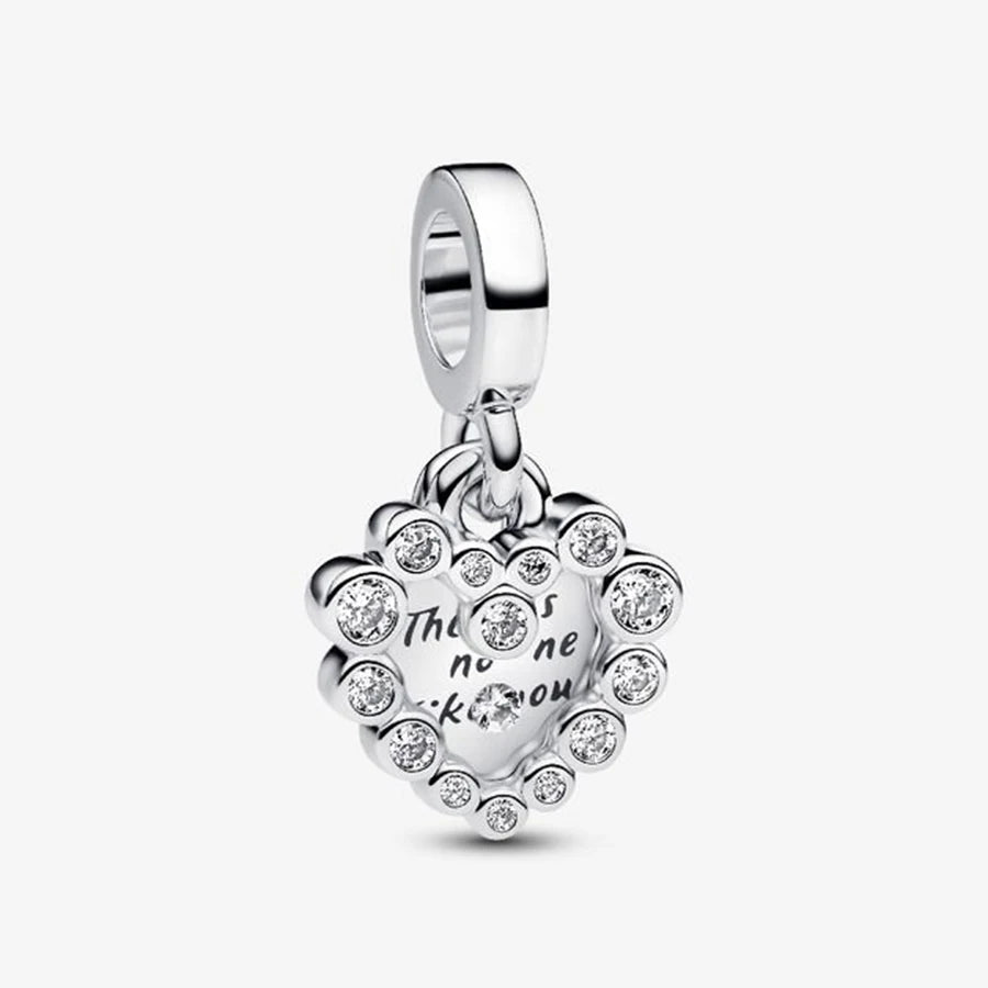 New 925 Silver Lucky Sparkling Love Cannibal Flower Beads Hot Selling Eternal Monster Gem Pendant Fashion DIY Charm Jewelry Gift