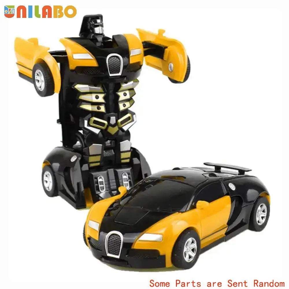 Amazing Transforming Sports Car Deformation Toy, Inertial Sliding Racing Bike, Automatic Transform, Incredible Boys Gift Idea!