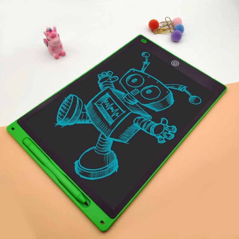 12 Inch Electronic Drawing Board(Brightness Increase By 20%), Writing Tablet For Kids, Colorful Screen Doodle Board