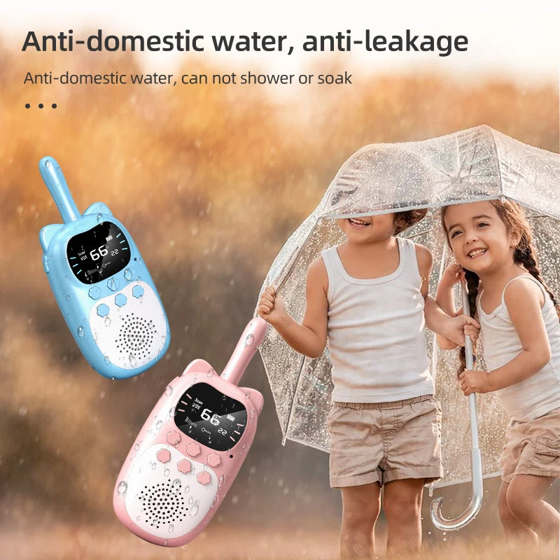 Kids Walkie Talkie Toy Student Wireless Parent-Child Outdoor Intercom with Long Battery Life Clear Communication Gift
