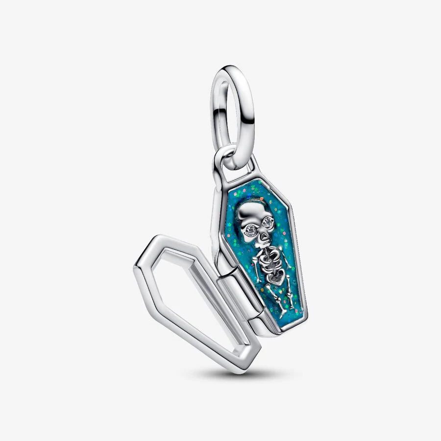 New 925 Silver Gold Bear Love Dog Bead Eternal Lucky Leaf Pumpkin Car Pendant Fashionable DIY Charm Exquisite Jewelry Gift