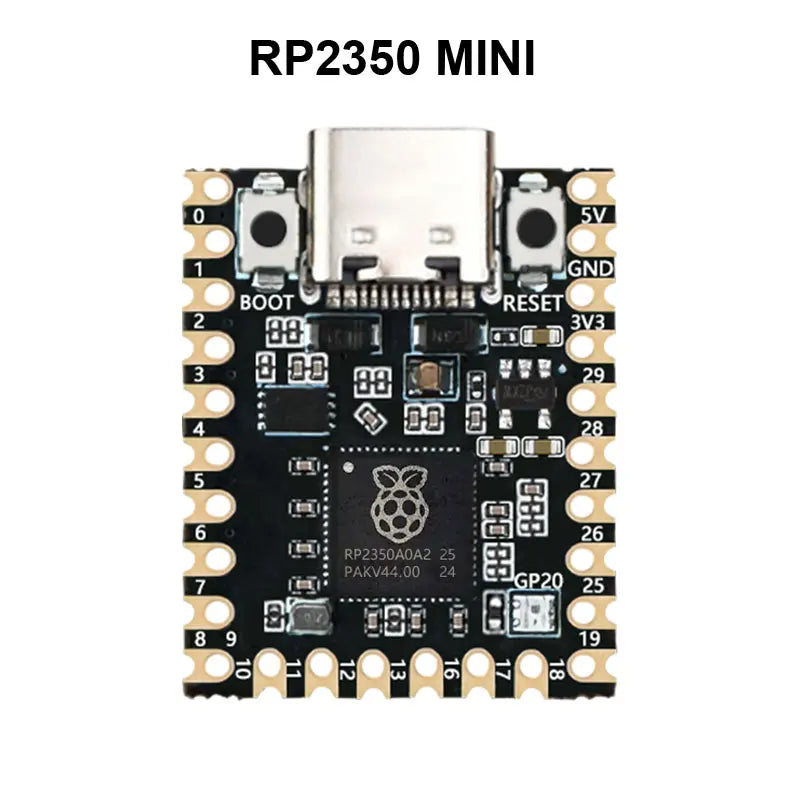 RP2350 Mini Development Board RP2350A chip SuperMini pico 2 RP2350 4MB Flash/520KB SRAM temperature sensor SPI/I2C/UART/ADC