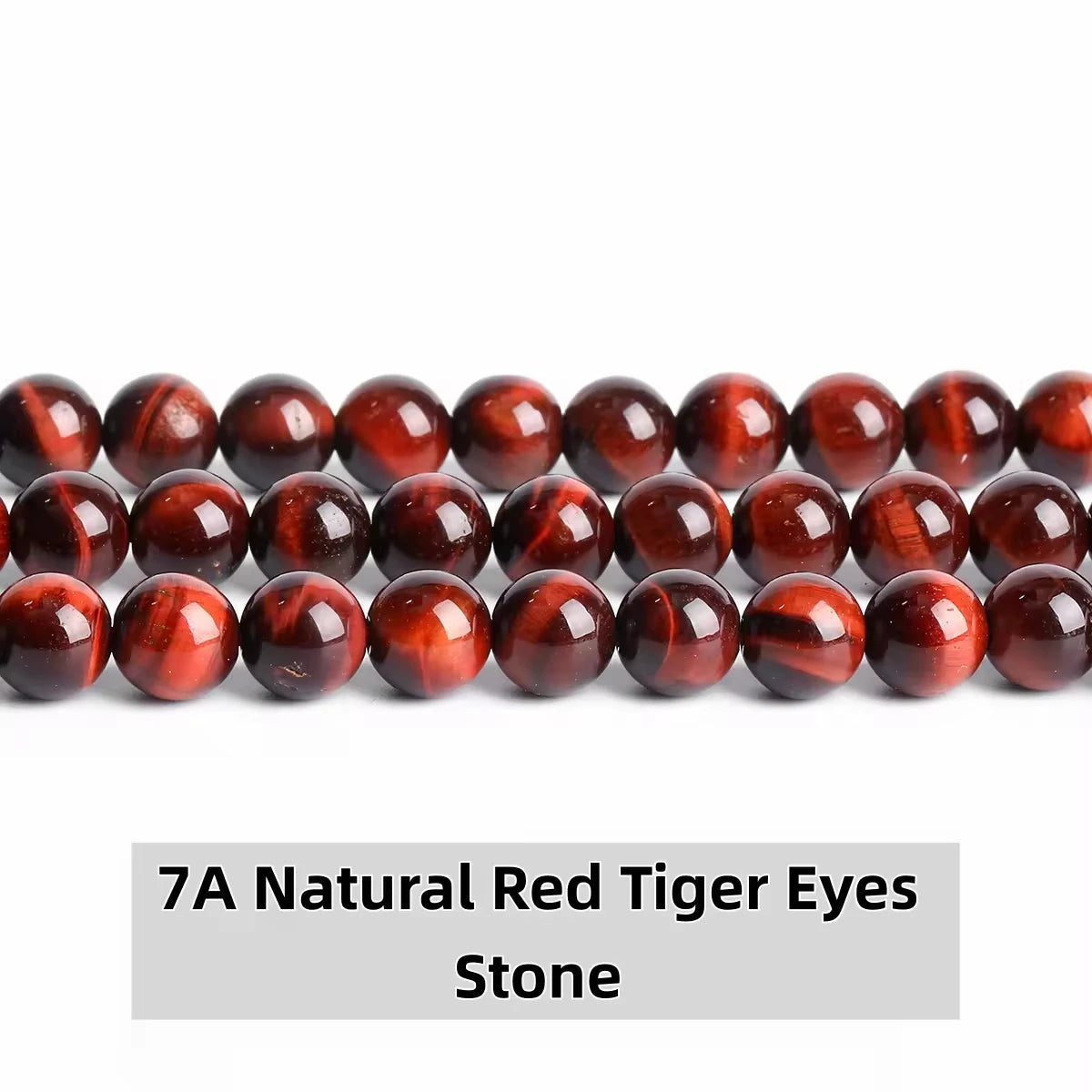 Natural Stone Yellow Red Blue Tiger's Eye Bead Round Loose Spacer Bead 4-12mm For Jewelry Making Diy Necklace Bracelet Accessoy