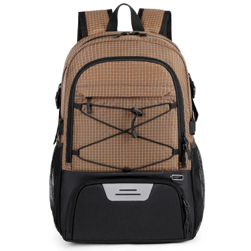 Sports Basketball Backpack Commuting Hiking Trekking Camping Bag Shoes Pocket Outdoor Travel Soccer Gym Football Schoolbag