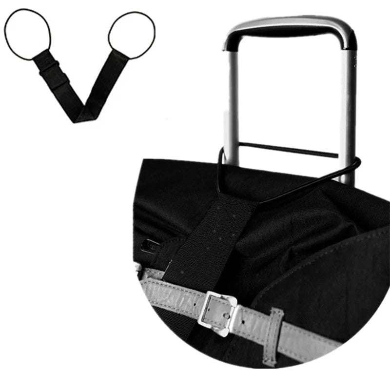 Adjustable Elastic Luggage Strap Carrier Strap Baggage Bungee Belts Suitcase Travel Security Carry On Straps