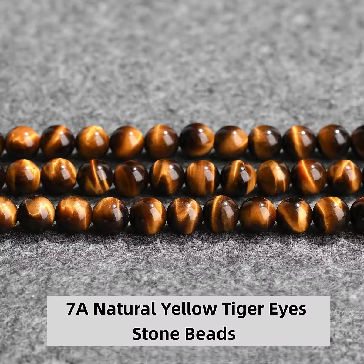 Natural Stone Yellow Red Blue Tiger's Eye Bead Round Loose Spacer Bead 4-12mm For Jewelry Making Diy Necklace Bracelet Accessoy