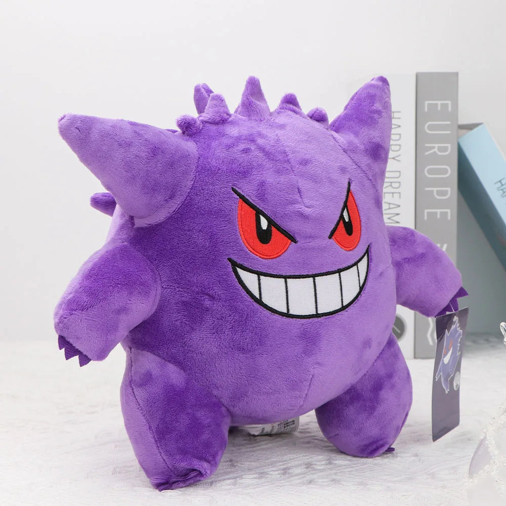 Gengar Plush Toys Peluche Stuffed Cartoon For Kids PokemonStuffed Animal Collectible Soft Plushies Cute Cartoon Character