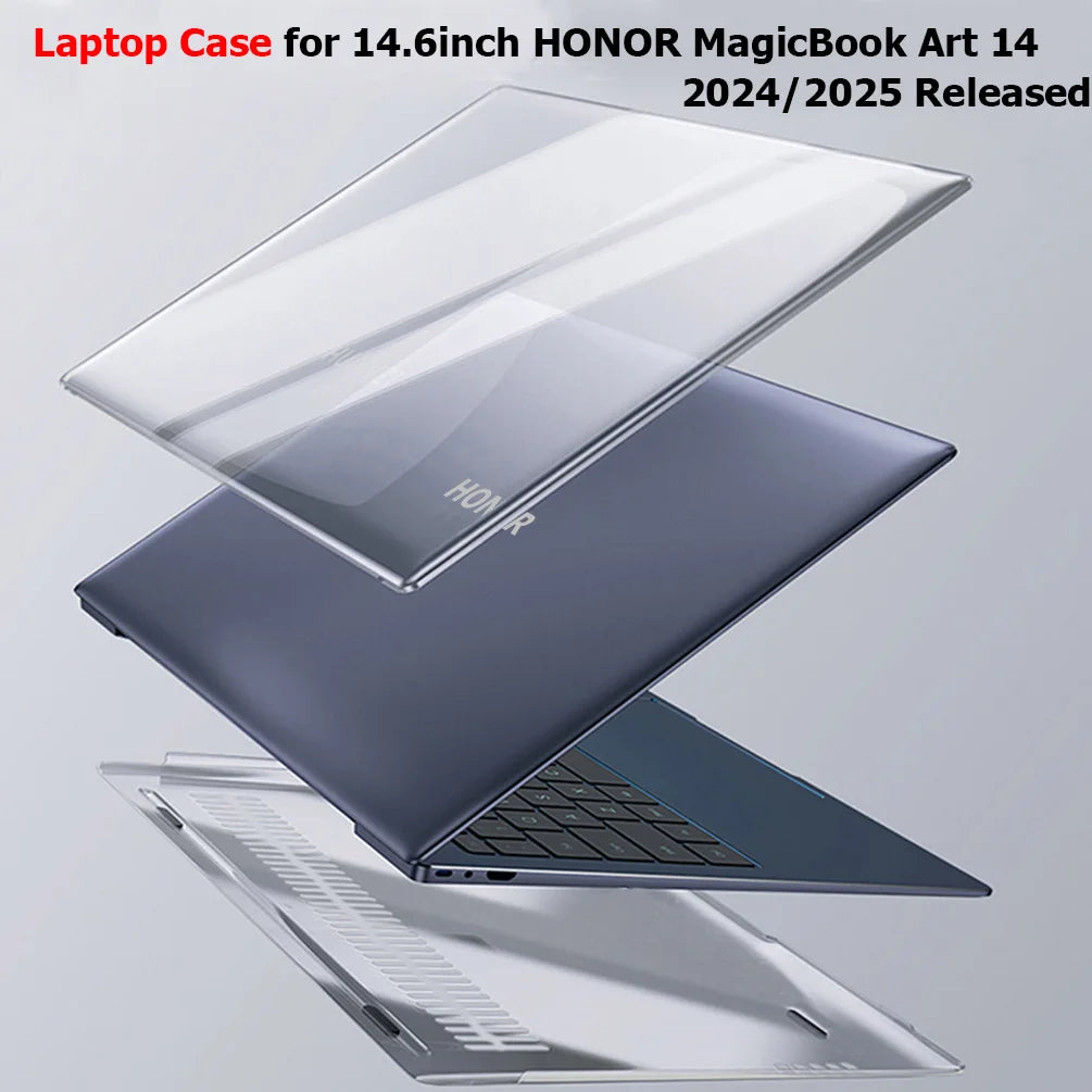 Laptop Case for HONOR MagicBook Art 14 2025 2024 14.6Inch Crystal & Matte PC Cover for MagicBook Art14 Protective Hard Shell