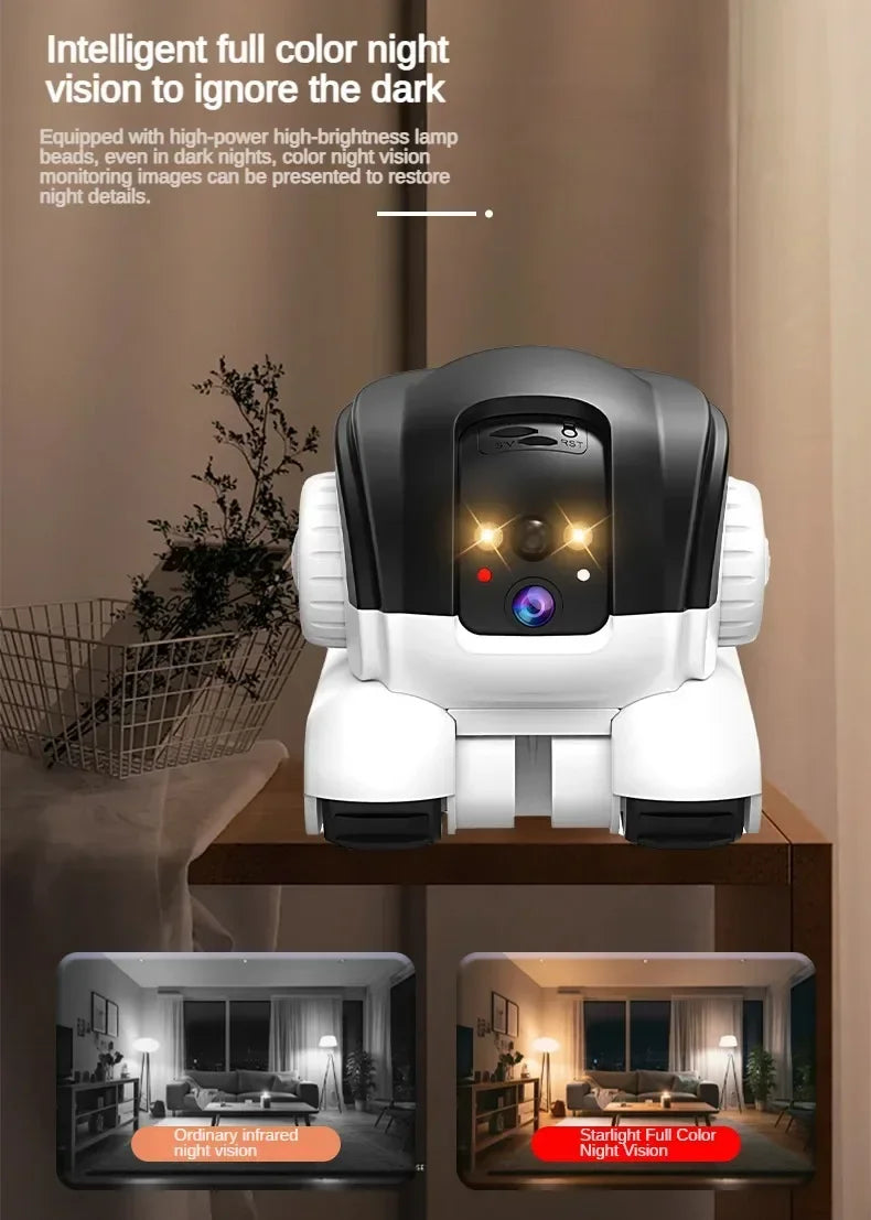 3MP HD WIFI Camera PTZ IP Security Protection Surveillance Camera Auto Tracking Baby Pets Monitor Smart Home Robot Cameras