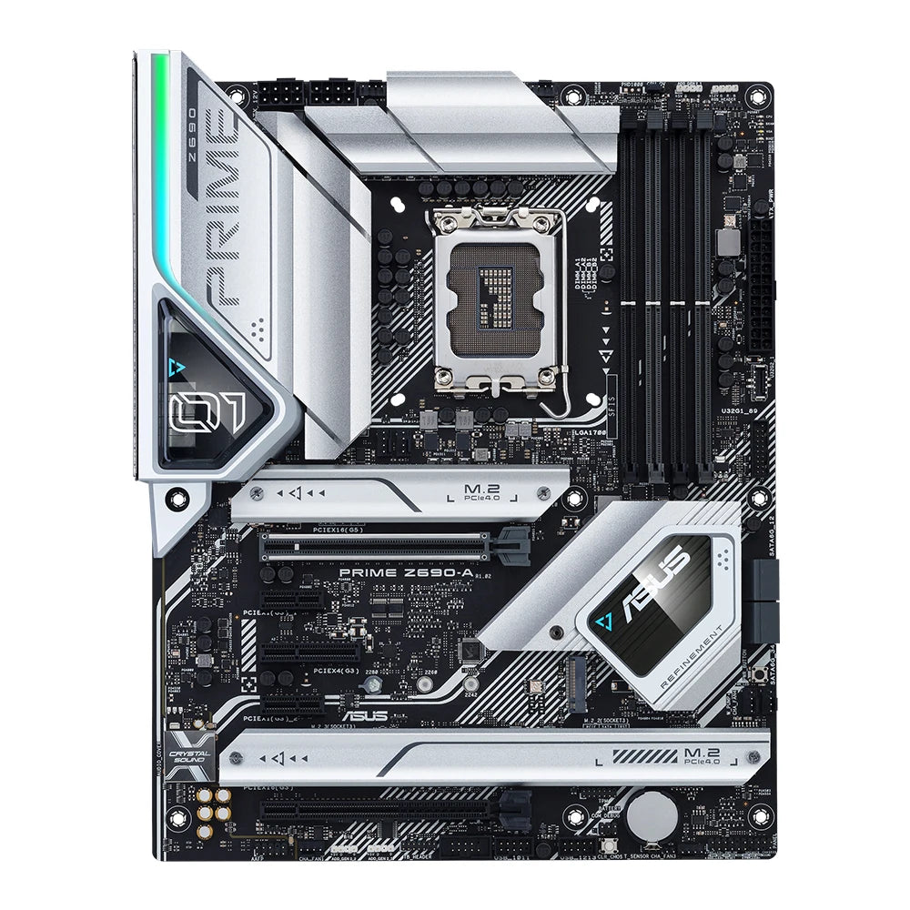 ASUS PRIME Z690-A Motherboard Support i9-14900KF i7-13700K i5-12400F i3-12100 CPU LGA 1700 Socket 4xDDR5 4xM.2 PCIe 5.0 ATX