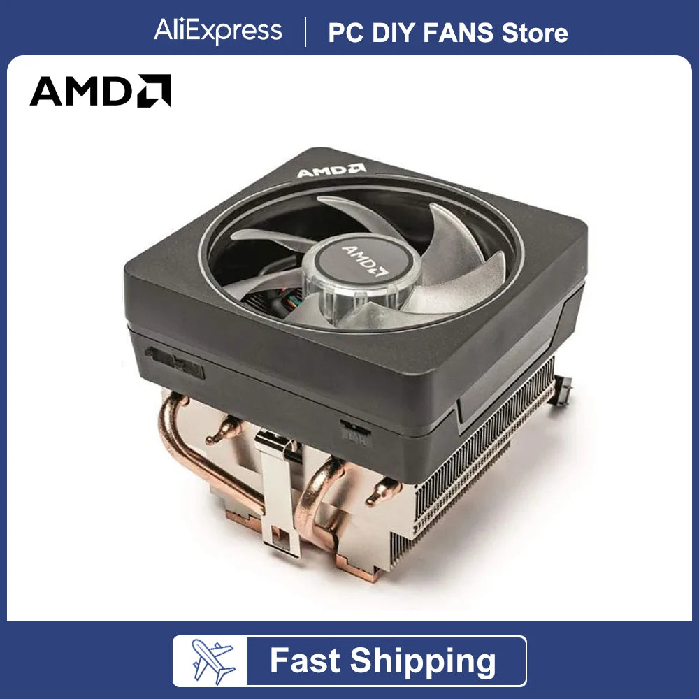 AMD Wraith Cooler RGB Support AMD Motherboard Support AMD R3 R5 R7 R9 CPU Cooler Fan