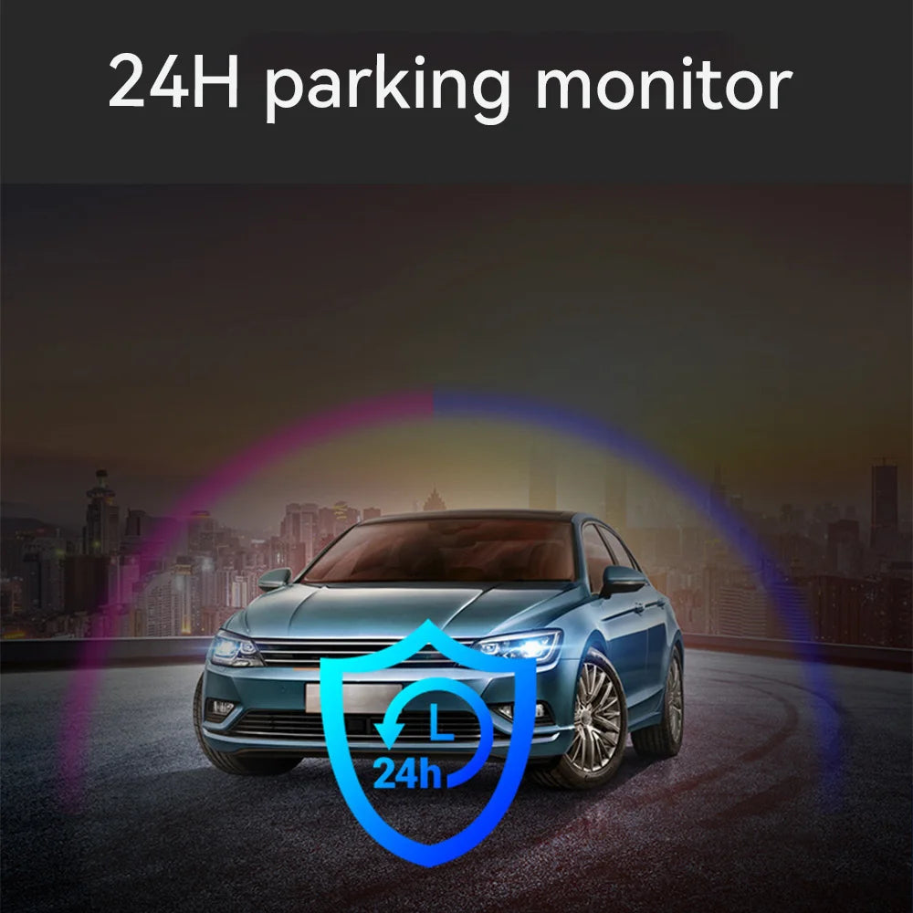 PEGATAH 4G LTE Dashcam GPS Remote Connection Live-View 4K Dual Lens Car Camera 24H Parking Collision Warning Car Video Recorder