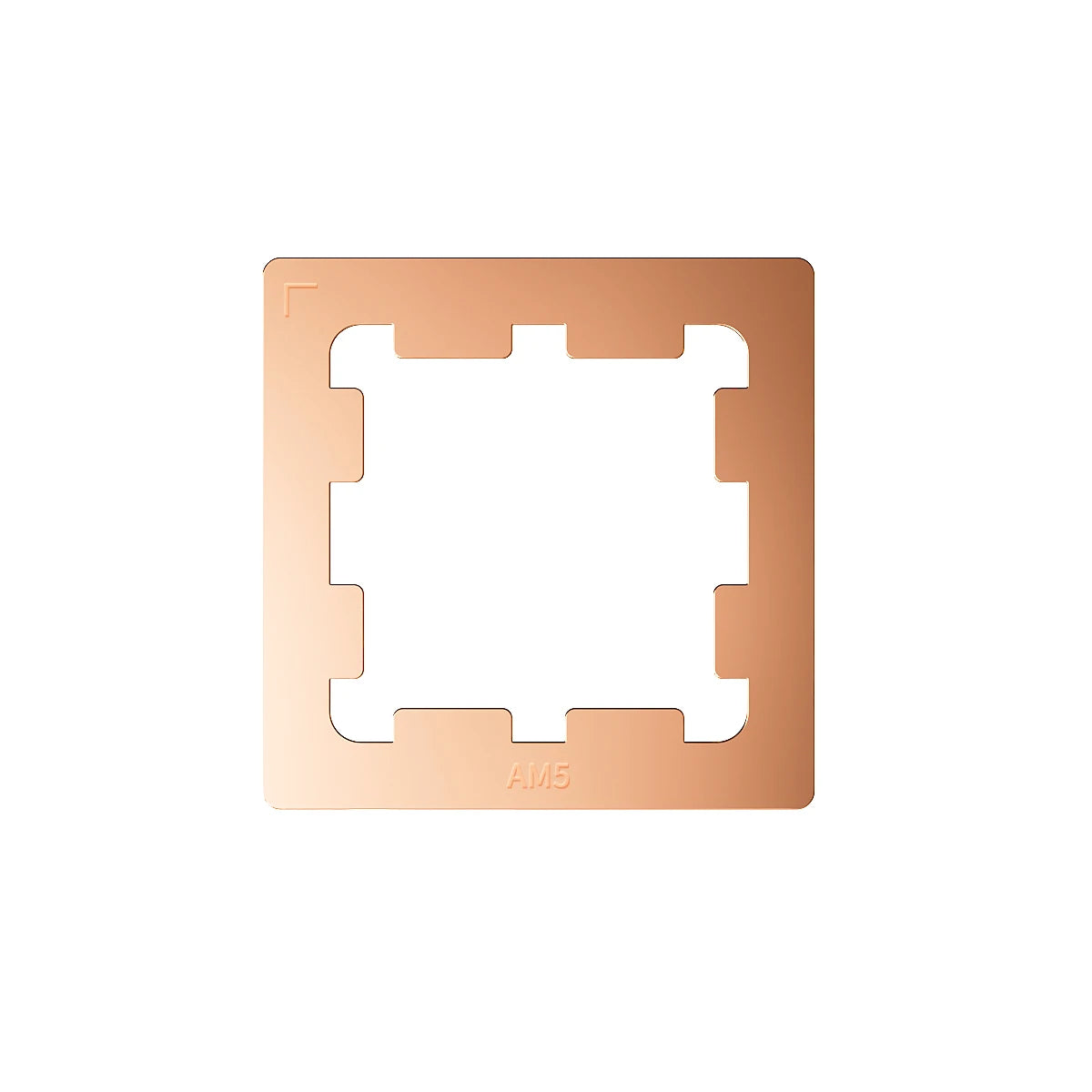 TEUCER AM5 CPU Armor Pure Copper Enhance Heat Dissipation Secure Frame Fill Protection Frame For AMD 7950X 7800X 7700X 7600X