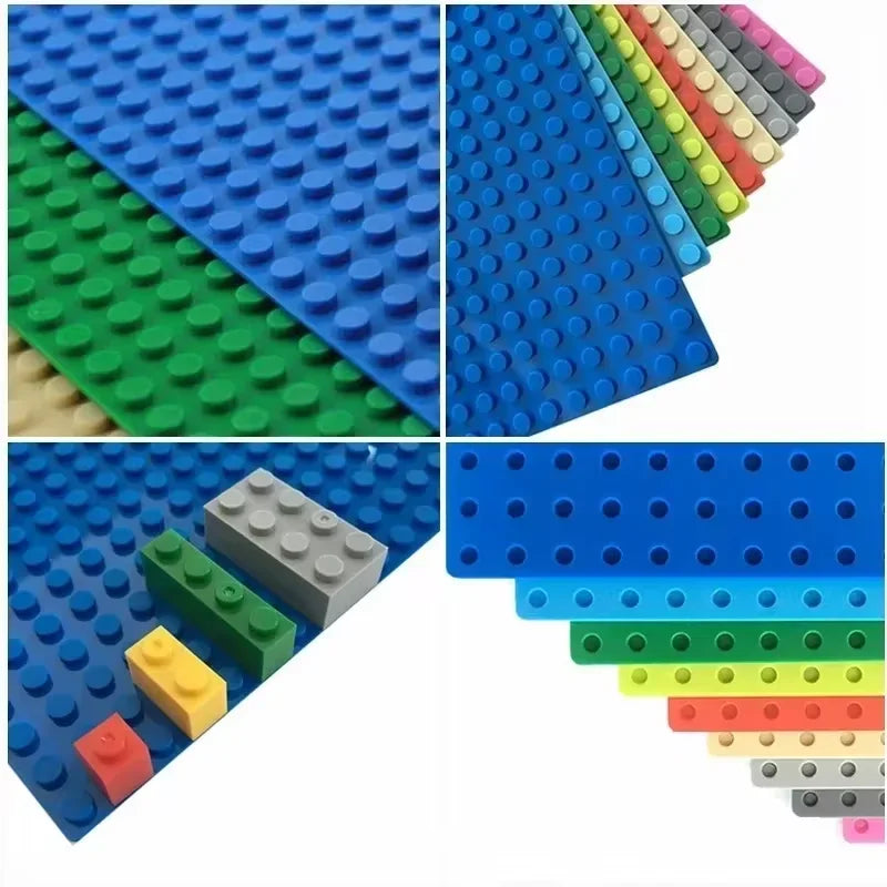 Classic Base Plates 32x32x16x16 Dots MOC DIY Plastic Bricks Baseplates City Dimensions Building Blocks Figures Construction Toys